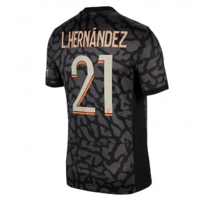 Paris Saint-Germain Lucas Hernandez #21 Alternativní Dres 2023-24 Krátký Rukáv